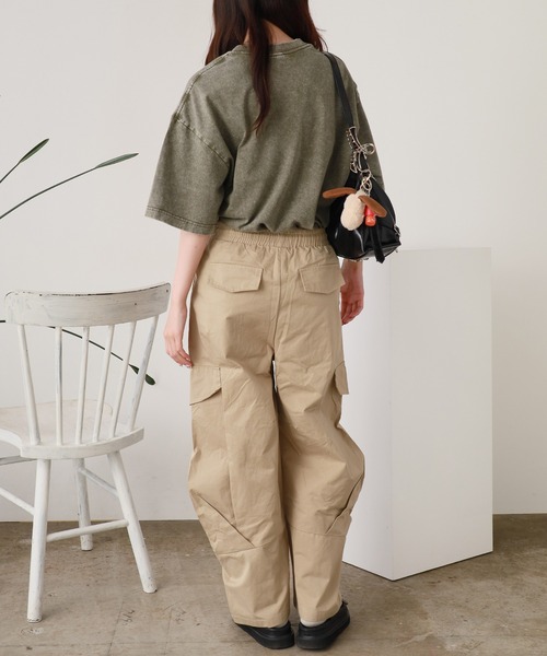 ROOPTOKYO（ループトウキョウ）の「タック入り 立体カーゴパンツ（カーゴパンツ・メンズ・カーキ/ダークグレー/ブラック・L/M）」の17枚目の写真