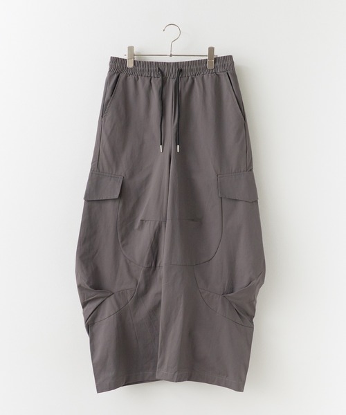 ROOPTOKYO（ループトウキョウ）の「タック入り 立体カーゴパンツ（カーゴパンツ・メンズ・カーキ/ダークグレー/ブラック・L/M）」の5枚目の写真
