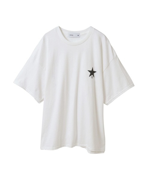 CONVERSE TOKYO(コンバーストウキョウ)の「【限定展開】CIRCLE LOGO DESIGN TEE(Tシャツ/カットソー・レディース・ブラック/サックスブルー/レッド/ホワイト・MEDIUM/SMALL)」の5枚目の写真