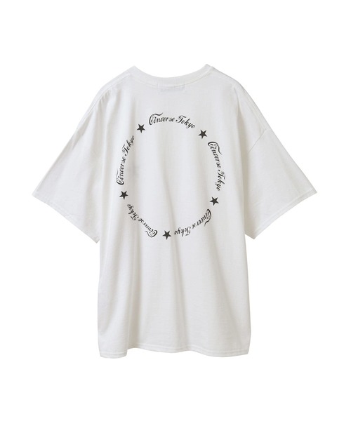 CONVERSE TOKYO(コンバーストウキョウ)の「【限定展開】CIRCLE LOGO DESIGN TEE(Tシャツ/カットソー・レディース・ブラック/サックスブルー/レッド/ホワイト・MEDIUM/SMALL)」の6枚目の写真