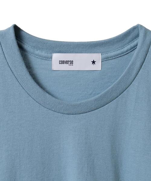 CONVERSE TOKYO(コンバーストウキョウ)の「【限定展開】CIRCLE LOGO DESIGN TEE(Tシャツ/カットソー・レディース・ブラック/サックスブルー/レッド/ホワイト・MEDIUM/SMALL)」の11枚目の写真