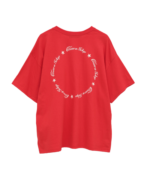 CONVERSE TOKYO(コンバーストウキョウ)の「【限定展開】CIRCLE LOGO DESIGN TEE(Tシャツ/カットソー・レディース・ブラック/サックスブルー/レッド/ホワイト・MEDIUM/SMALL)」の16枚目の写真