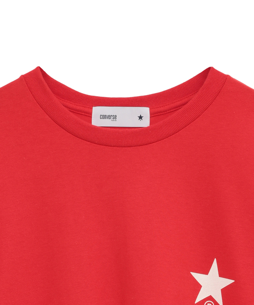 CONVERSE TOKYO(コンバーストウキョウ)の「【限定展開】CIRCLE LOGO DESIGN TEE(Tシャツ/カットソー・レディース・ブラック/サックスブルー/レッド/ホワイト・MEDIUM/SMALL)」の17枚目の写真