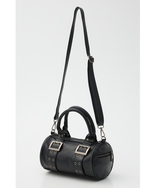 LAGUA GEM（ラグアジェム）の「ROUND MINI BOSTON バッグ（ハンドバッグ・レディース・レッド/ブラック・FREE）」の7枚目の写真