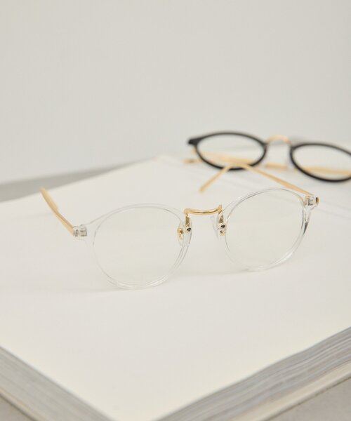 GALLARDAGALANTE（ガリャルダガランテ）の「ボストンアイウェア（メガネ・レディース・クリア/ブラック・FREE）」の3枚目の写真