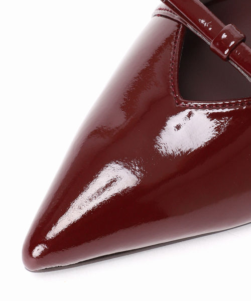 LE TALON（ルタロン）の「3.5cmリボンストラップミュール（パンプス・レディース・ブラックミックス/ベージュ/ボルドー・MEDIUM/SMALL/X-SMALL/X-LARGE/LARGE）」の16枚目の写真