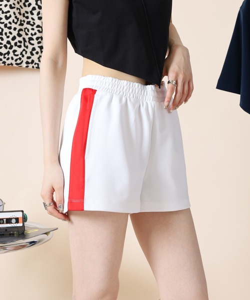 NERDY(ノルディ)の「カラーブロックトラックショートパンツ(その他パンツ・レディース・ピンク/ブルー/ホワイト・M/S/SS)」の6枚目の写真