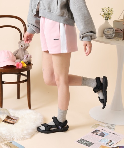セール】カラーブロックトラックショートパンツ（その他パンツ