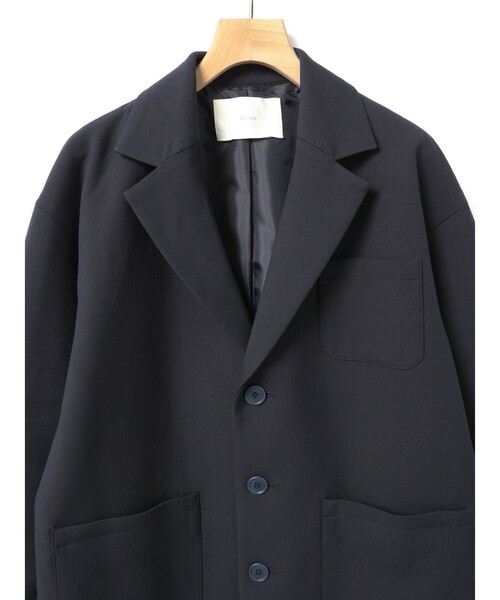 MidiUmi（ミディウミ）の「MidiUmi テーラードジャケット（ダウンジャケット/コート・レディース・ブラウン/ネイビー・FREE）」の9枚目の写真