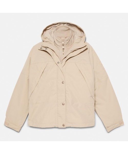 Timberland(ティンバーランド)の「ウィニック ウォータープルーフ 3-in-1 ジャケット レディース(防水)(ナイロンジャケット・レディース・ライトピンク・LARGE/MEDIUM/SMALL/X-LARGE)」の7枚目の写真