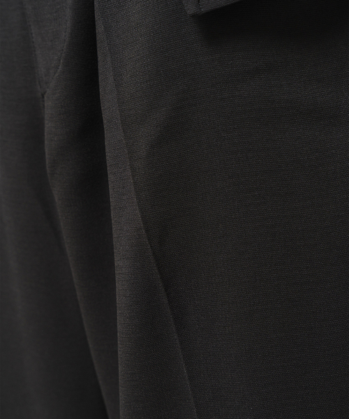 EDIFICE（エディフィス）の「T/E(ティーイー) FRENCH CHINA ワーク パンツ（スラックス・メンズ・ブラック/チャコールグレー・SMALL/MEDIUM/LARGE）」の4枚目の写真