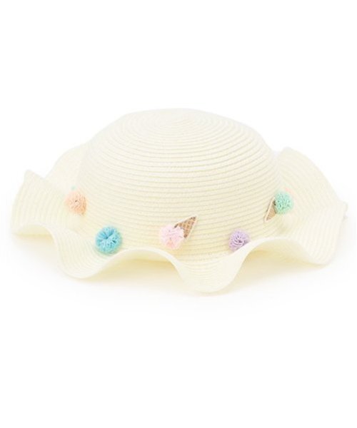baby cheer（ベイビーチアー）の「ウォッシャブルアイスハット（ハット・キッズ・ホワイト系・52-54cm/50-52cm/48-50cm）」の13枚目の写真