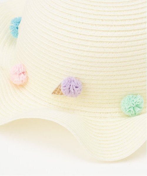 baby cheer（ベイビーチアー）の「ウォッシャブルアイスハット（ハット・キッズ・ホワイト系・52-54cm/50-52cm/48-50cm）」の10枚目の写真