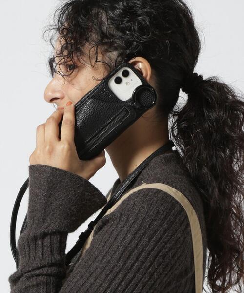 ajew（エジュー）の「ajew/エジュー/別注【ひも付き】iPhone15_15Pro_16_16Pro/BLACK（スマホケース/カバー・レディース・ブラック・1/2/3/4）」の15枚目の写真