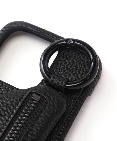 ajew（エジュー）の「ajew/エジュー/別注【ひも付き】iPhone15_15Pro_16_16Pro/BLACK（スマホケース/カバー・レディース・ブラック・1/2/3/4）」の5枚目の写真