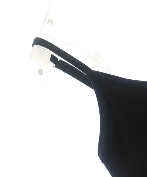 ANAP（アナップ）の「パッド付きフリルヘムヘンリーキャミブラトップ（キャミソール・レディース・ブラック/レッド/ホワイト・FREE）」の11枚目の写真