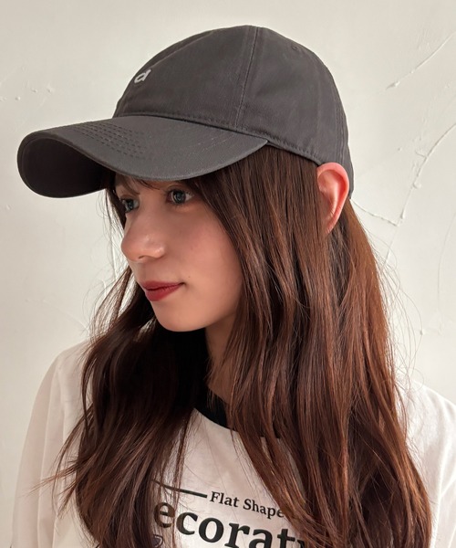 kutir（クティール）の「kutirlune／イニシャルロゴキャップ（キャップ・メンズ・チャコールグレー/ベージュ/ネイビー/ホワイト/レッド・FREE）」の11枚目の写真