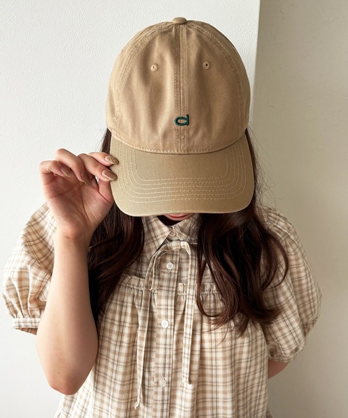 kutir（クティール）の「kutirlune／イニシャルロゴキャップ（キャップ・メンズ・チャコールグレー/ベージュ/ネイビー/ホワイト/レッド・FREE）」の13枚目の写真