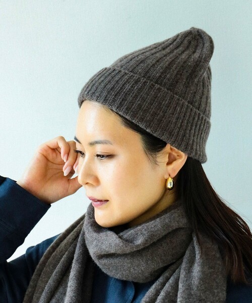 別注】GIM / カシミヤ ニットキャップ 25（ニットキャップ/ビーニー