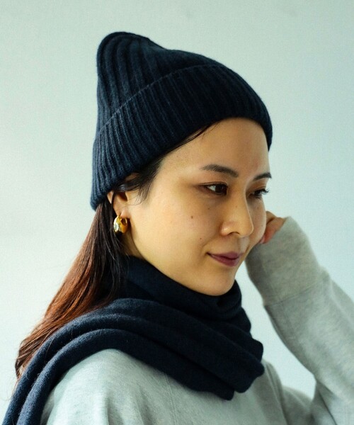 別注】GIM / カシミヤ ニットキャップ 25（ニットキャップ/ビーニー