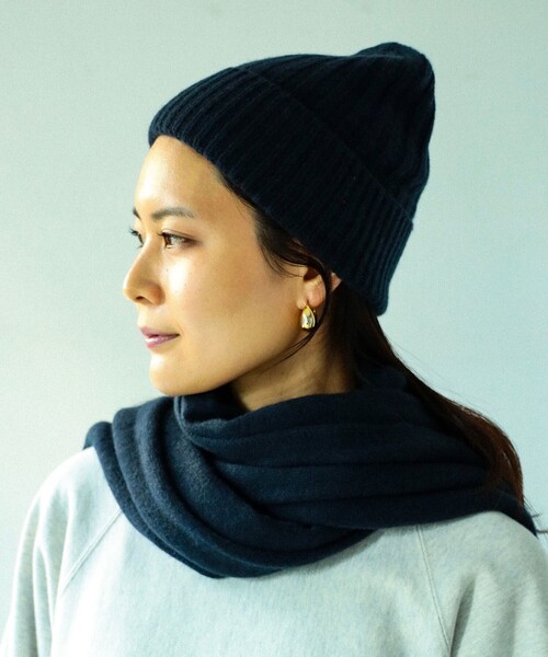 別注】GIM / カシミヤ ニットキャップ 25（ニットキャップ/ビーニー