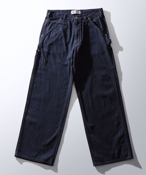 City Ambient Products(シティアンビエントプロダクツ)の「City Ambient Products: ウォッシュ ダック バギー ワーク パンツ(デニムパンツ・メンズ・ブラック/ブラウン/ネイビー・SMALL/MEDIUM/LARGE)」の1枚目の写真