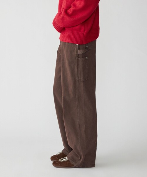 City Ambient Products(シティアンビエントプロダクツ)の「City Ambient Products: ウォッシュ ダック バギー ワーク パンツ(デニムパンツ・メンズ・ブラック/ブラウン/ネイビー・SMALL/MEDIUM/LARGE)」の4枚目の写真