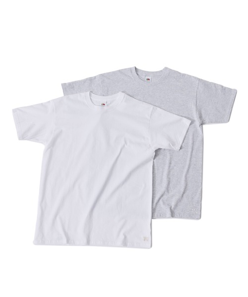 M TO R（ムウトアール）の「【FRUIT OF ROOM for M】S/S PACK TEE 2SET（Tシャツ/カットソー・レディース・ブラック系その他/グレー系その他・S/M/L/XL）」の2枚目の写真