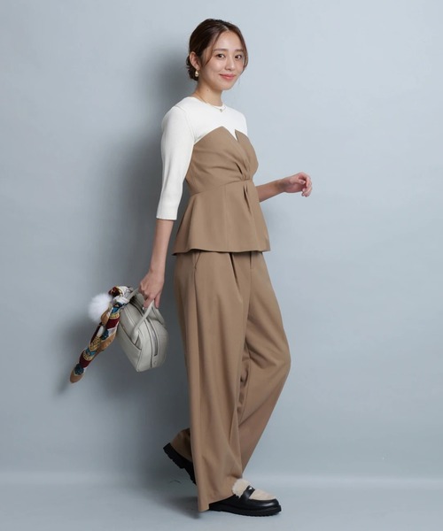 ハートベルト付ワイドパンツ（その他パンツ）｜JUSGLITTY（ジャス