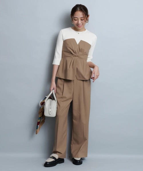 ジャスグリッティー　完売品　定価以下ベルト付きスカート風パンツ　匿名配送 最終値下げ】ジャスグリッティー ベルト付き プリーツスカート - メルカリ