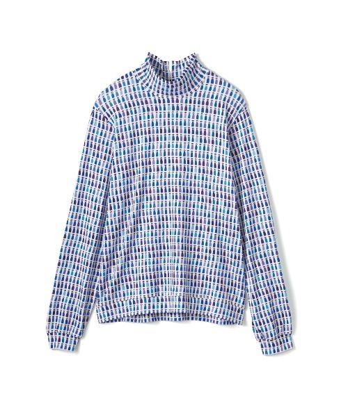 未使用 STUDIO PICONE ピッコーネ カットソー プルオーバー 七分袖冷感スキッパープルオーバー（Tシャツ/カットソー
