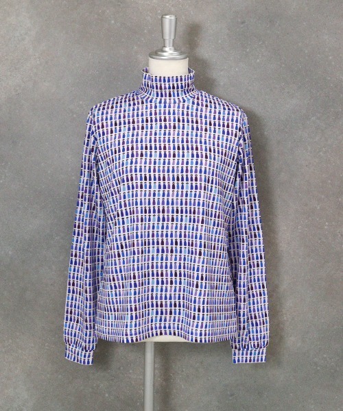 未使用 STUDIO PICONE ピッコーネ カットソー プルオーバー カラフルピコハイネックプルオーバー（Tシャツ/カットソー
