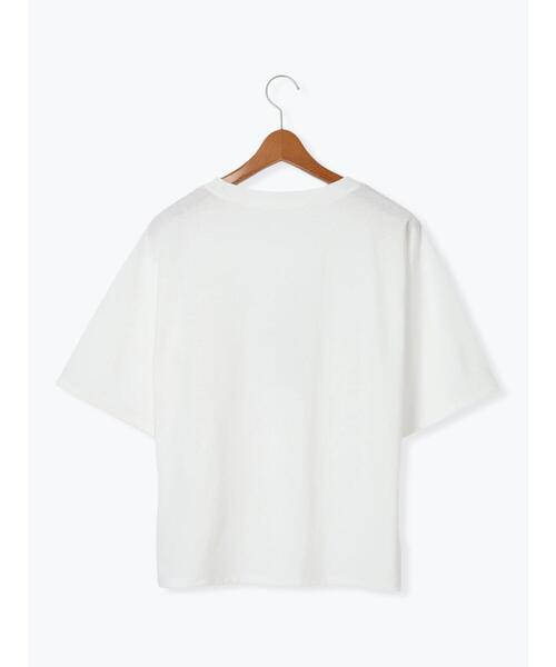 Lugnoncure(ルノンキュール)の「パンケーキモチーフTシャツ(Tシャツ/カットソー・レディース・ブラック/チャコールグレー/オフホワイト・F)」の16枚目の写真