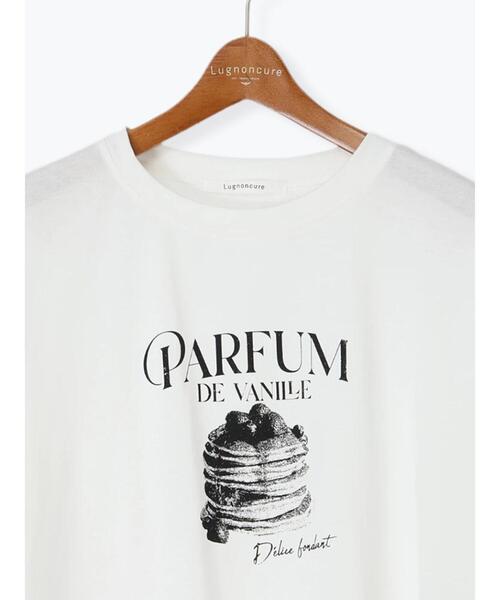 Lugnoncure(ルノンキュール)の「パンケーキモチーフTシャツ(Tシャツ/カットソー・レディース・ブラック/チャコールグレー/オフホワイト・F)」の17枚目の写真