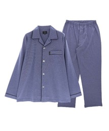 LANVIN collection（ランバン コレクション）の「LANVIN COLLECTION スムースバーズアイ 長袖パジャマ 54450003（ルームウェア/パジャマ）」