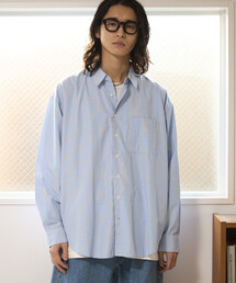 Firsthand（ファーストハンド）の「Firsthand/ファーストハンド リラックスフィット ブロードシャツ / レギュラーカラー / 長袖（シャツ/ブラウス）」