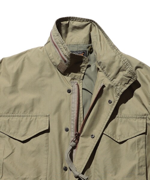 BEAMS PLUS（ビームスプラス）の「コットン ナイロン オックスフォード ミリタリー フィールド ジャケット（ブルゾン・メンズ・ネイビー/オリーブ・M/S/XL/L）」の5枚目の写真
