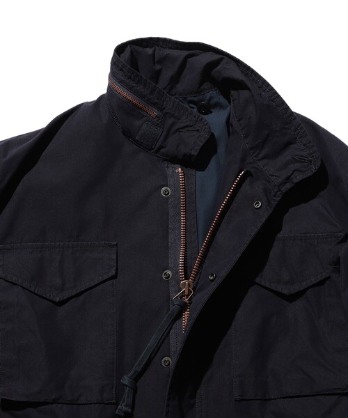 BEAMS PLUS（ビームスプラス）の「コットン ナイロン オックスフォード ミリタリー フィールド ジャケット（ブルゾン・メンズ・ネイビー/オリーブ・M/S/XL/L）」の15枚目の写真