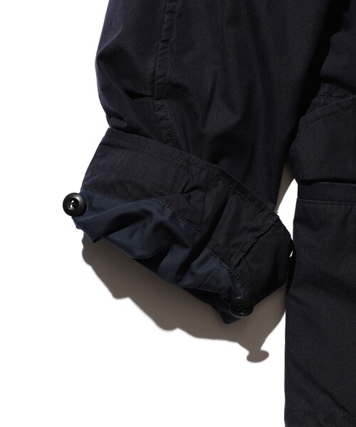 BEAMS PLUS（ビームスプラス）の「コットン ナイロン オックスフォード ミリタリー フィールド ジャケット（ブルゾン・メンズ・ネイビー/オリーブ・M/S/XL/L）」の17枚目の写真