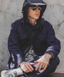 BEAMS PLUS | コットン ナイロン オックスフォード ミリタリー フィールド ジャケット(ブルゾン)