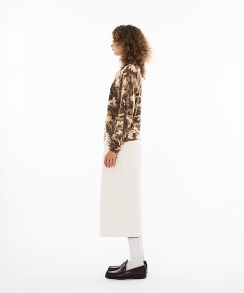 WISH FOR EVER(ウィッシュフォーエバー)の「CAMO DESIGN DOCKING HENRY NECK LONG SLEEVE PULLOVER / カモデザインドッキングヘンリーネックロングスリーブプルオーバー(Tシャツ/カットソー・メンズ・グリーン/ブラウン/ブルー・MEDIUM/SMALL/LARGE)」の6枚目の写真