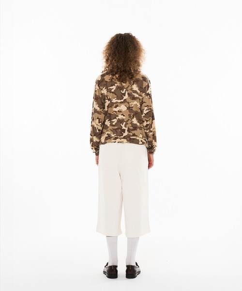 WISH FOR EVER(ウィッシュフォーエバー)の「CAMO DESIGN DOCKING HENRY NECK LONG SLEEVE PULLOVER / カモデザインドッキングヘンリーネックロングスリーブプルオーバー(Tシャツ/カットソー・メンズ・グリーン/ブラウン/ブルー・MEDIUM/SMALL/LARGE)」の7枚目の写真