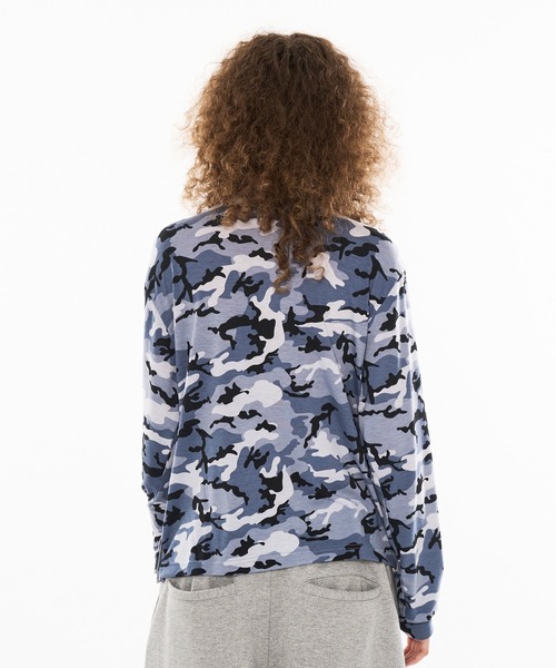 WISH FOR EVER(ウィッシュフォーエバー)の「CAMO DESIGN DOCKING HENRY NECK LONG SLEEVE PULLOVER / カモデザインドッキングヘンリーネックロングスリーブプルオーバー(Tシャツ/カットソー・メンズ・グリーン/ブラウン/ブルー・MEDIUM/SMALL/LARGE)」の20枚目の写真