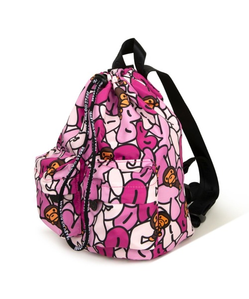 バッグ APE HEAD PATCH MINI DAYPACK L A BATHING APE（アベイシングエイプ）の「APE HEAD PATCH MINI