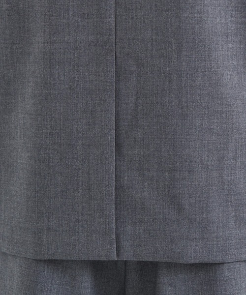 ATON(エイトン)の「【ATON / エイトン】WOOL TORPICAL TAILORED JACKET(テーラードジャケット・メンズ・ブラック/ネイビー/グレー・2/4/6)」の9枚目の写真