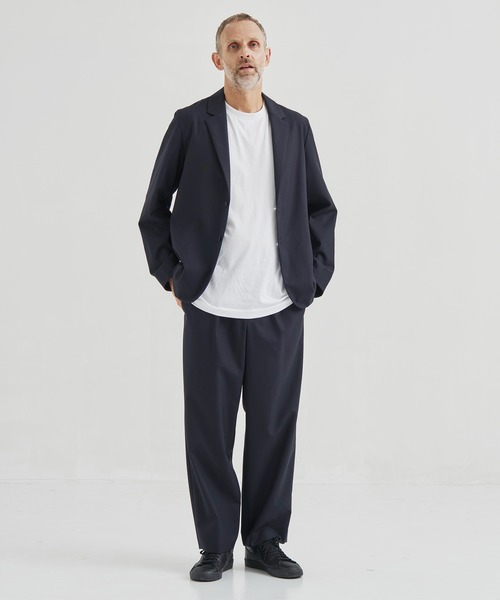 ATON（エイトン）の「【ATON / エイトン】WOOL TORPICAL TAILORED JACKET（テーラードジャケット・メンズ・ブラック/ネイビー/グレー・2/4/6）」の13枚目の写真