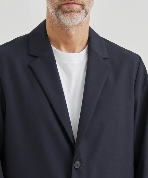 ATON（エイトン）の「【ATON / エイトン】WOOL TORPICAL TAILORED JACKET（テーラードジャケット・メンズ・ブラック/ネイビー/グレー・2/4/6）」の18枚目の写真