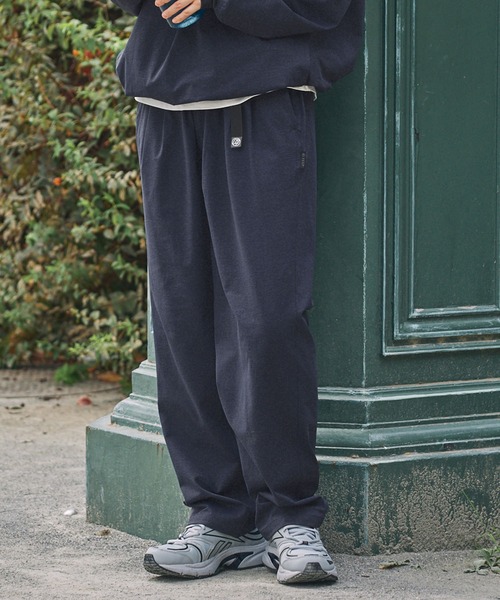 【セットアップ対応】マルチファンクショナル テックファブリック ウェビングベルト テーパード イージータッククライミングパンツ【THE CRAFT CREW PRODUCTS】