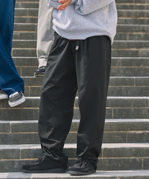 【セットアップ対応】マルチファンクショナル テックファブリック ウェビングベルト テーパード イージータッククライミングパンツ【THE CRAFT CREW PRODUCTS】