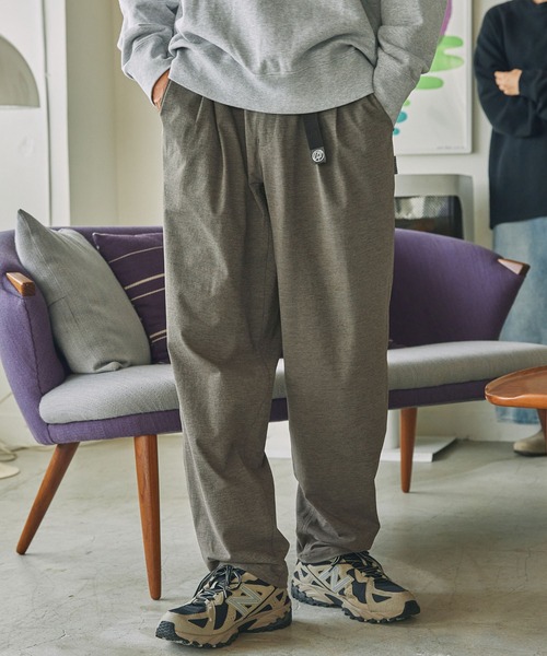 【セットアップ対応】マルチファンクショナル テックファブリック ウェビングベルト テーパード イージータッククライミングパンツ【THE CRAFT CREW PRODUCTS】